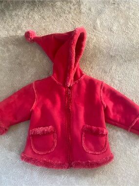 Widgeon Faux Fur Hooded Toddler's Coat (12mos)